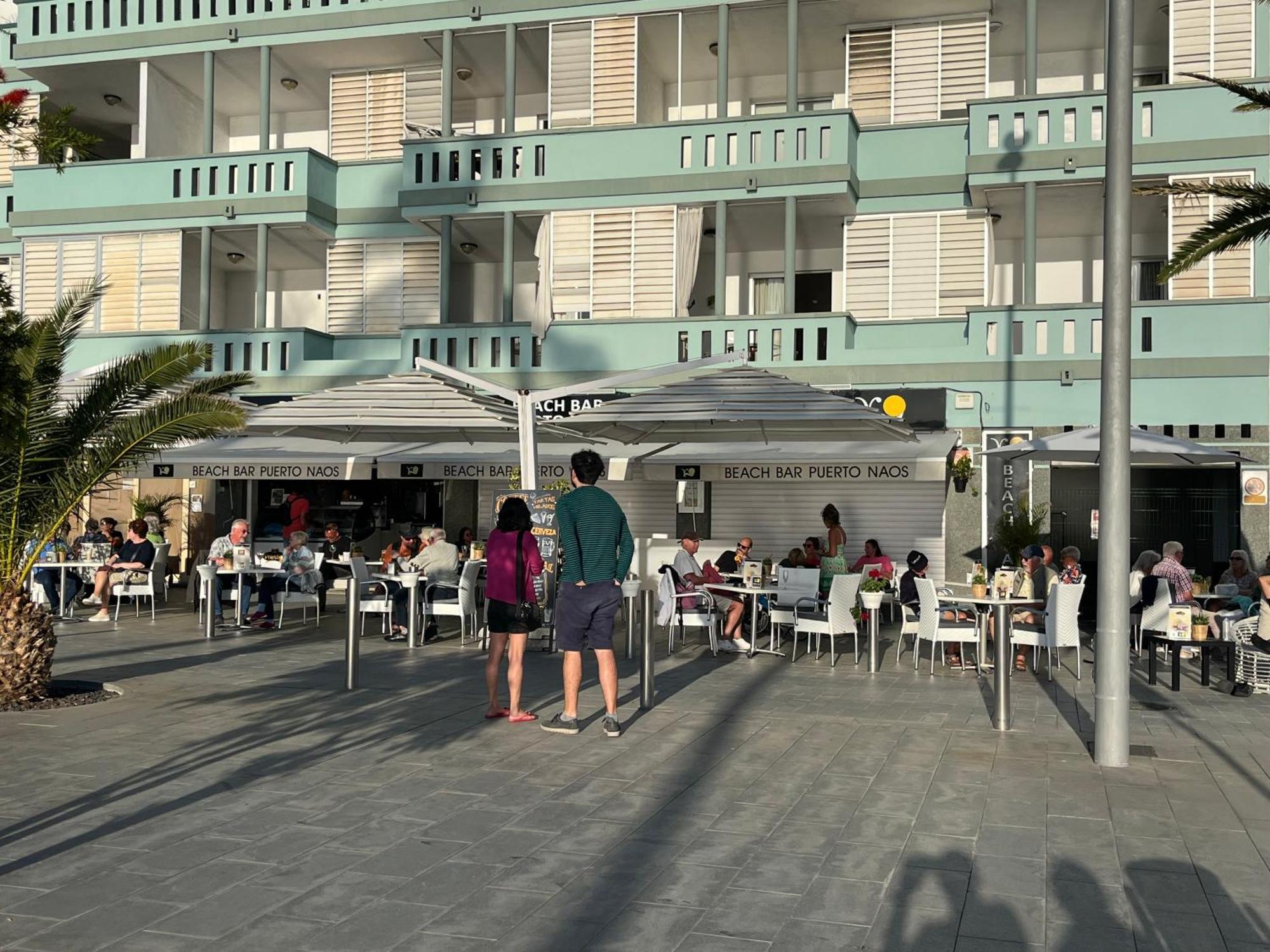 Donde Zenojal Puerto Naos Lejlighedshotel Puerto De Naos Eksteriør billede